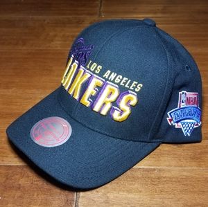 Los Angeles Lakers NBA Draft Mitchell and Ness Snapback hat